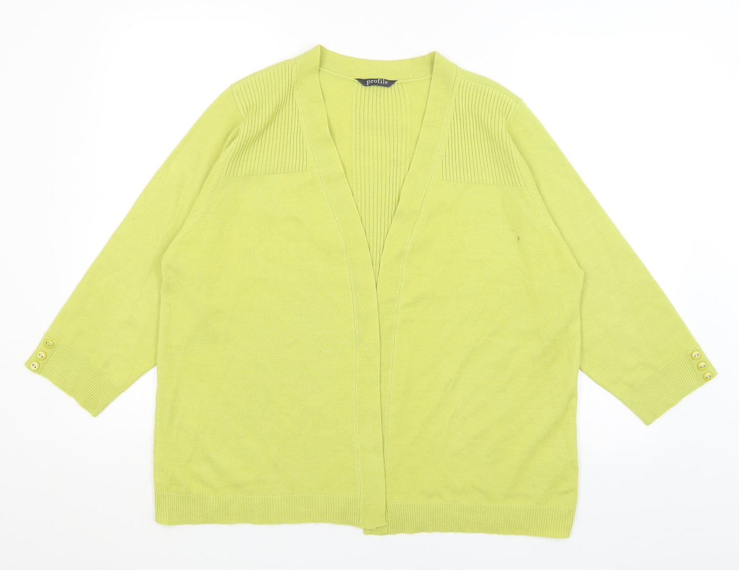 Profile Womens Green   Wrap Jumper Size 20