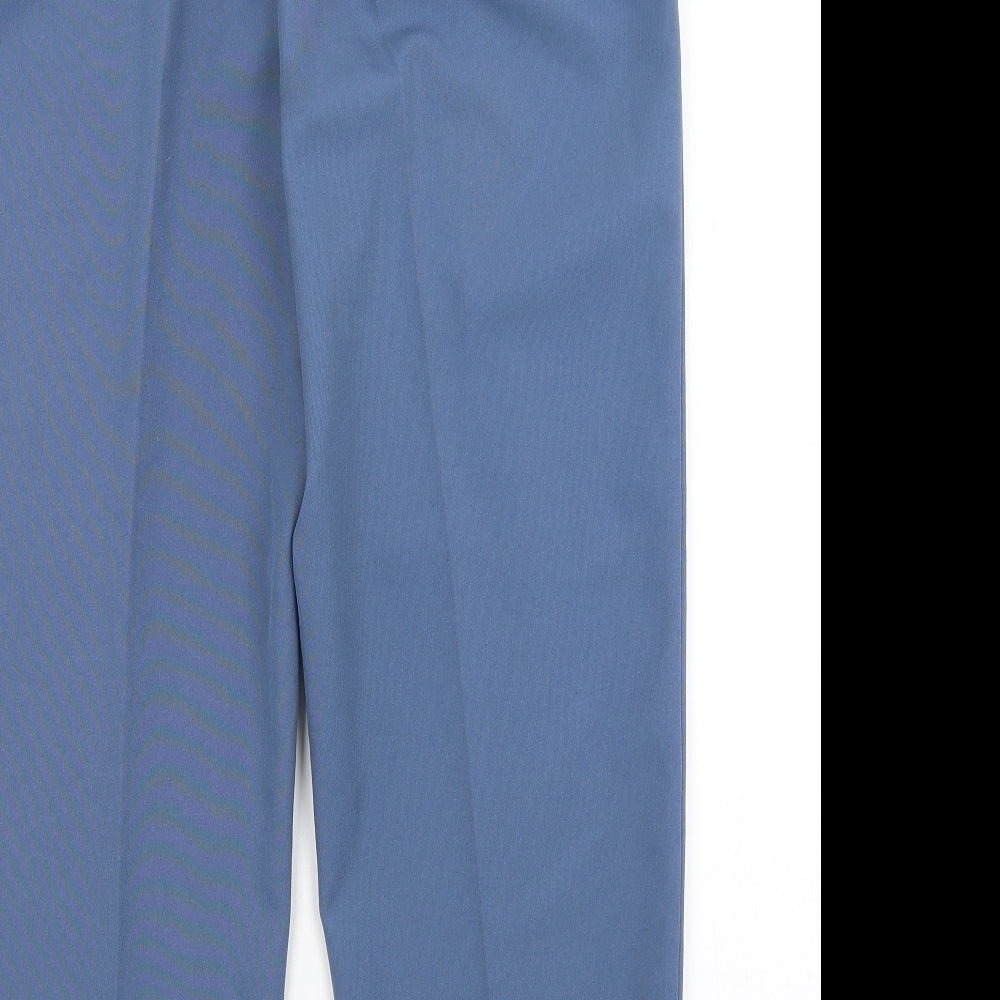 Saira Womens Blue   Trousers  Size 16 L27 in