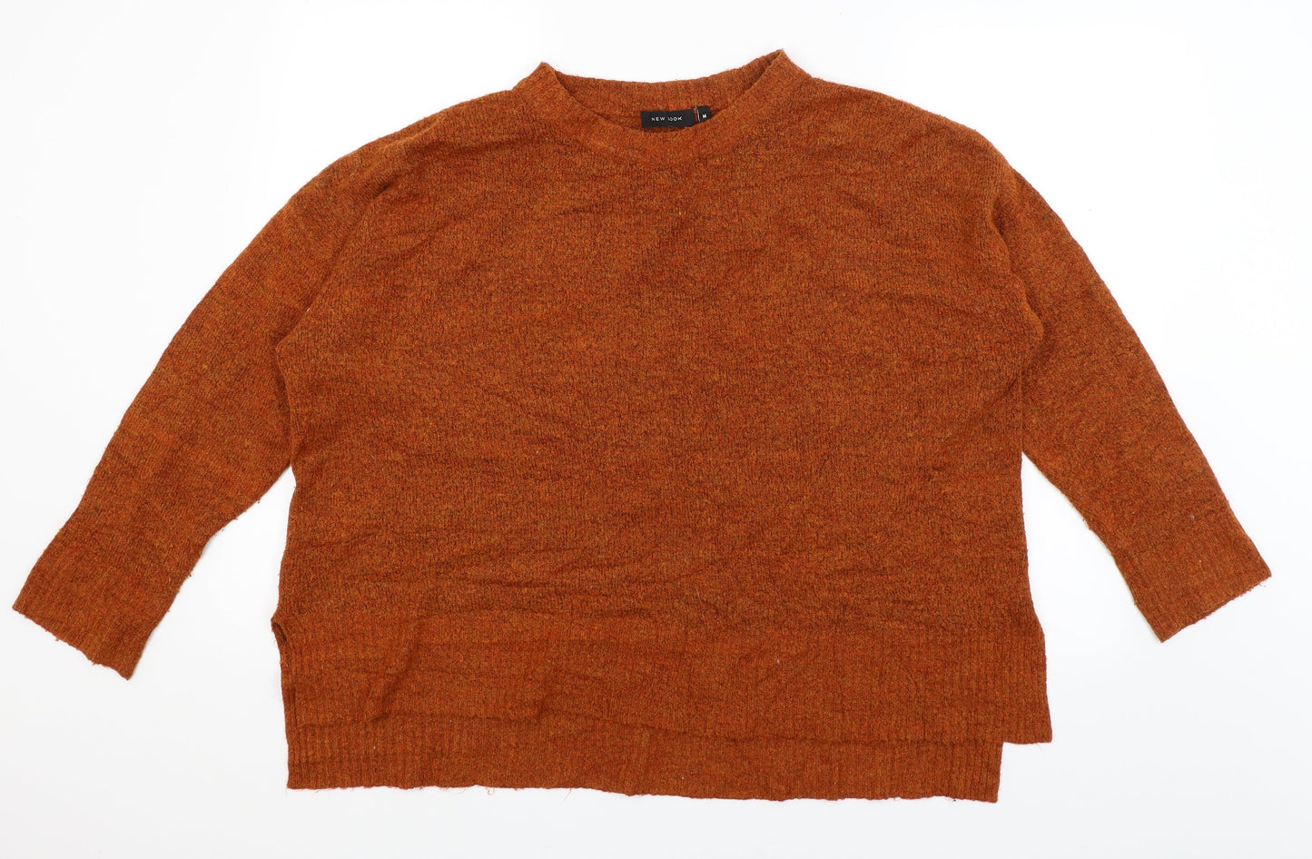 New Look Womens Orange   Pullover Jumper Size M