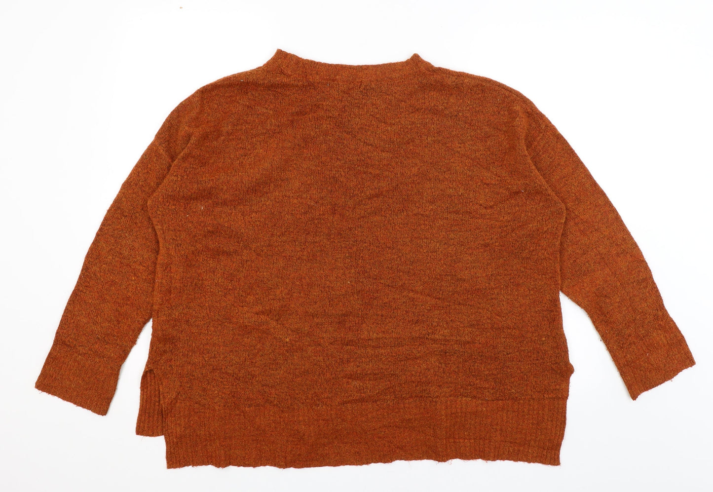 New Look Womens Orange   Pullover Jumper Size M