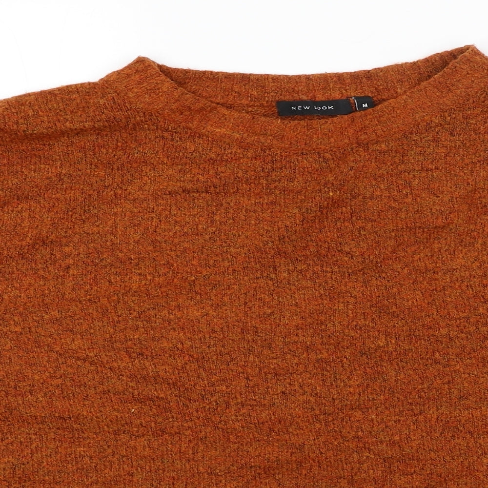 New Look Womens Orange   Pullover Jumper Size M