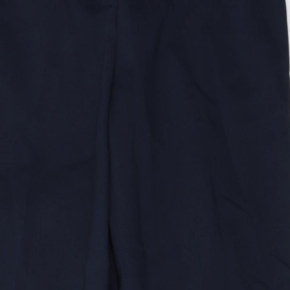 H&M Womens Blue   Capri Trousers Size 36 L25 in