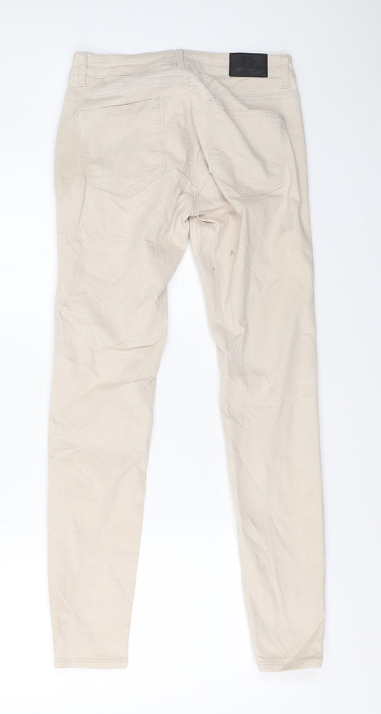 Gina Tricot Womens Beige   Skinny Jeans Size 36 L28.5 in