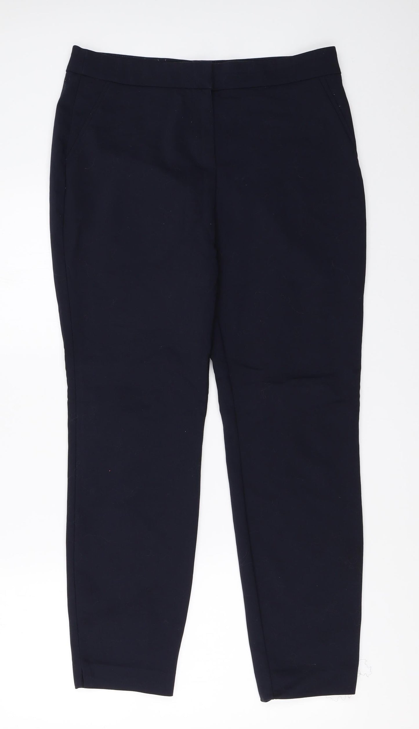 Papaya Womens Blue   Trousers  Size 12 L26.5 in