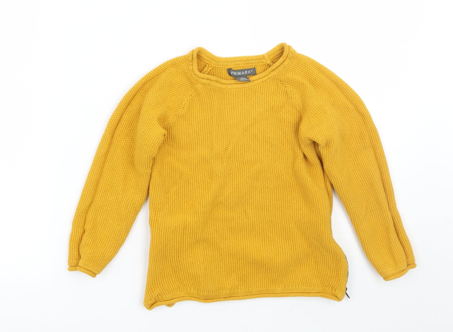 Primark Girls Yellow   Pullover Jumper