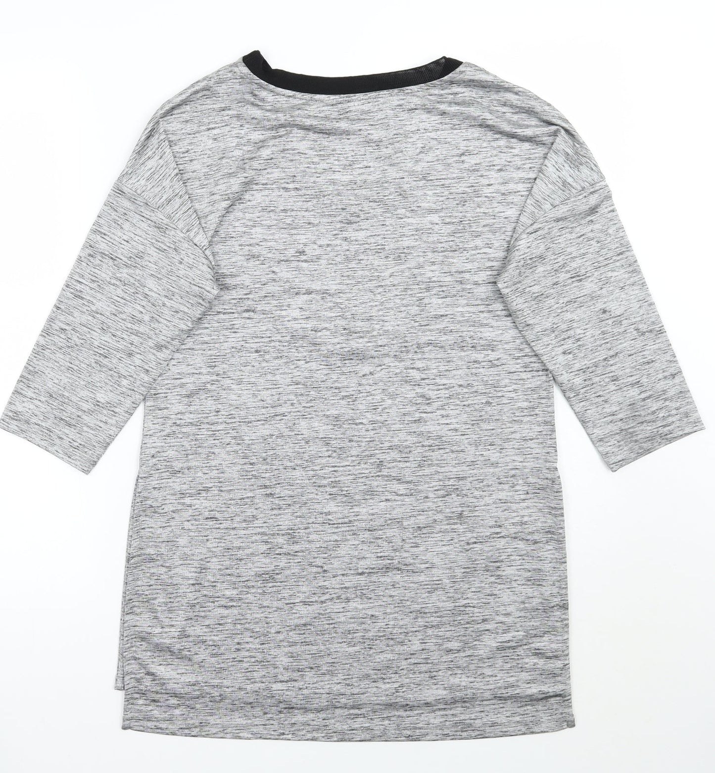 Marks and Spencer Womens Grey   Basic T-Shirt Size 12