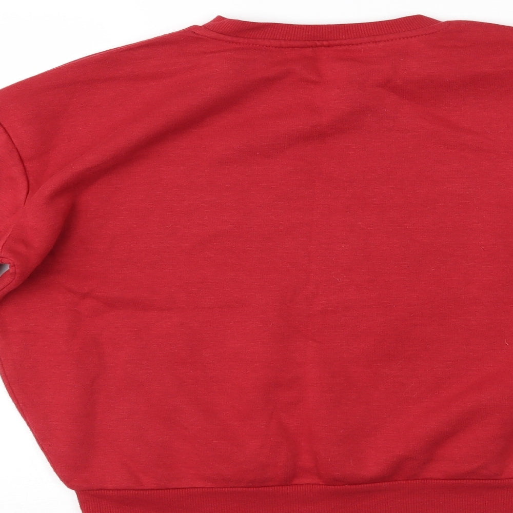 Primark Womens Red   Pullover Jumper Size 2XS