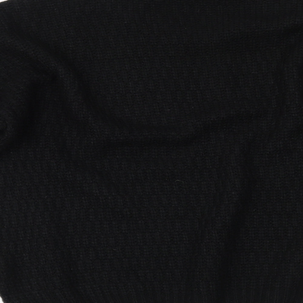 New Look Womens Black   Henley Jumper Size 14