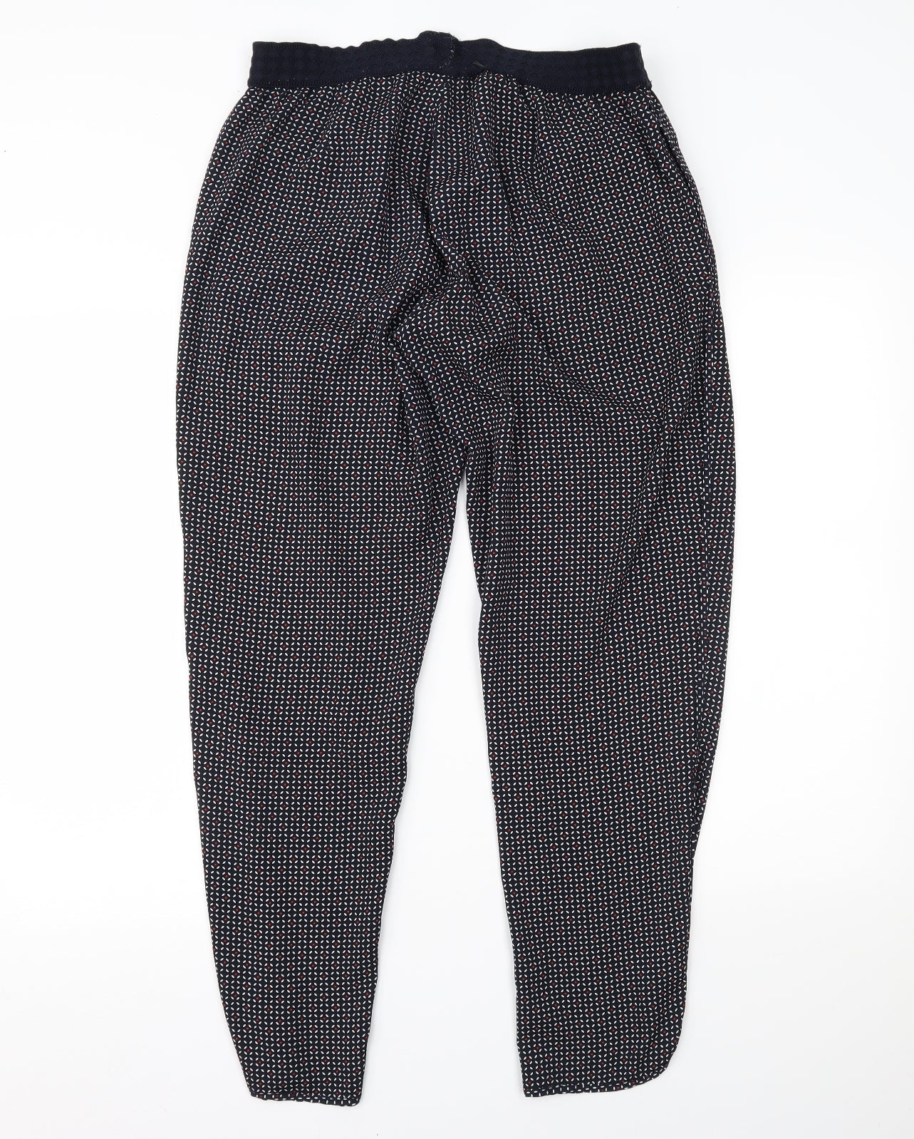 H&M Womens Multicoloured Polka Dot  Trousers  Size 12 L25 in