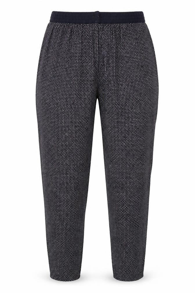 H&M Womens Multicoloured Polka Dot  Trousers  Size 12 L25 in