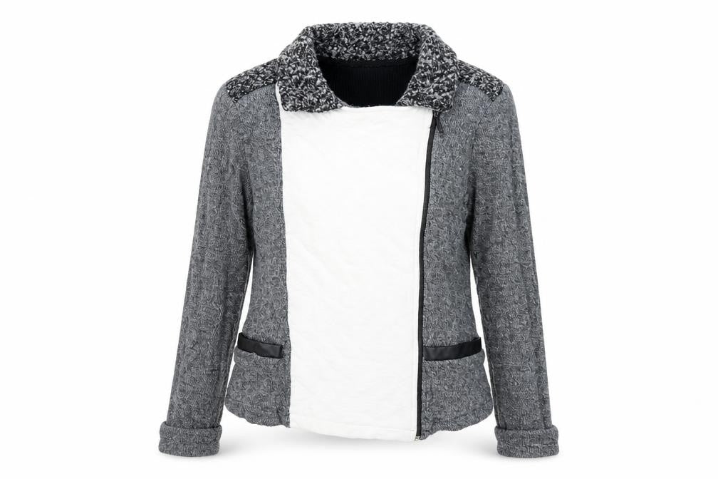 Maloka Womens Grey   Jacket  Size M