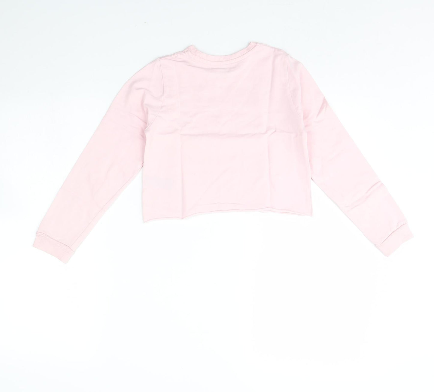 Pep & co Girls Pink   Pullover Jumper Size 7 Years  - fab