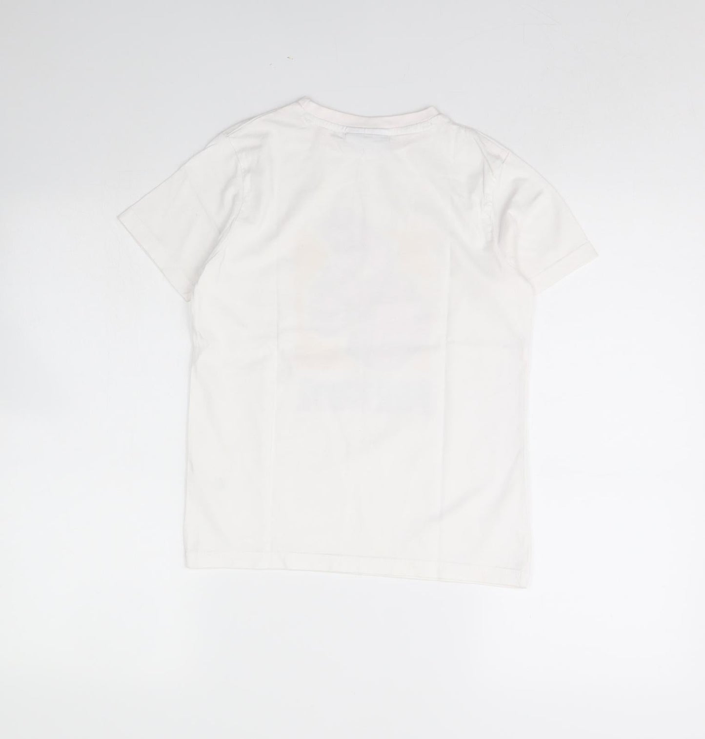 George Girls White   Basic T-Shirt Size 8 Years  - Fortnite