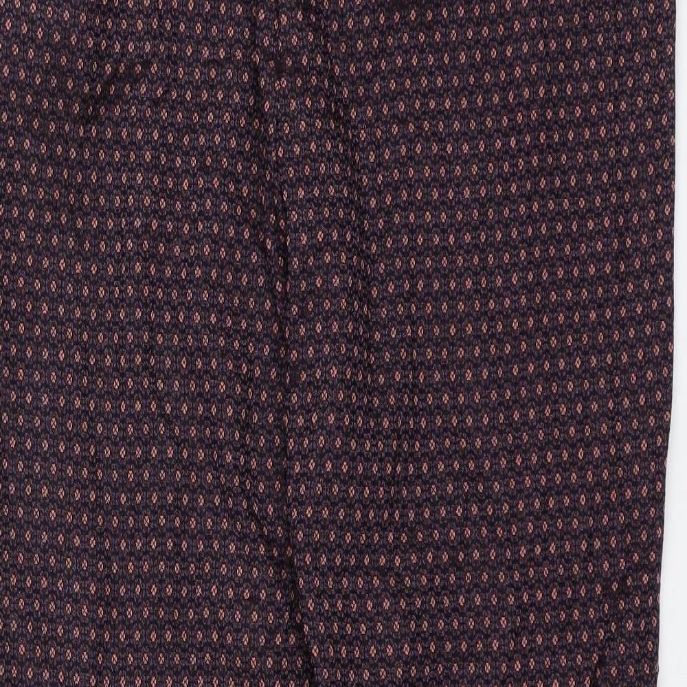 M&S Womens Purple   Trousers  Size 14 L28 in