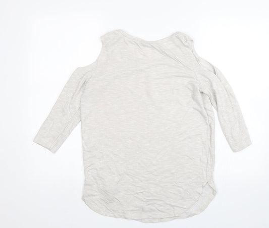 Select Womens Beige   Basic Blouse Size 12