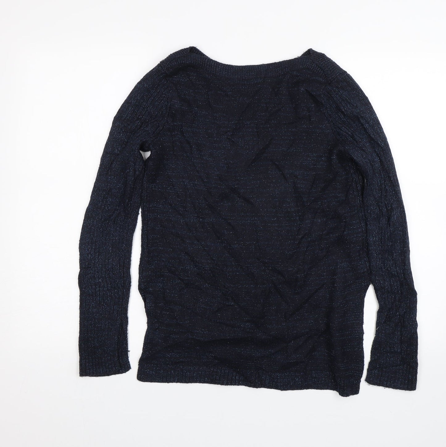 H&M Womens Blue   Pullover Jumper Size S