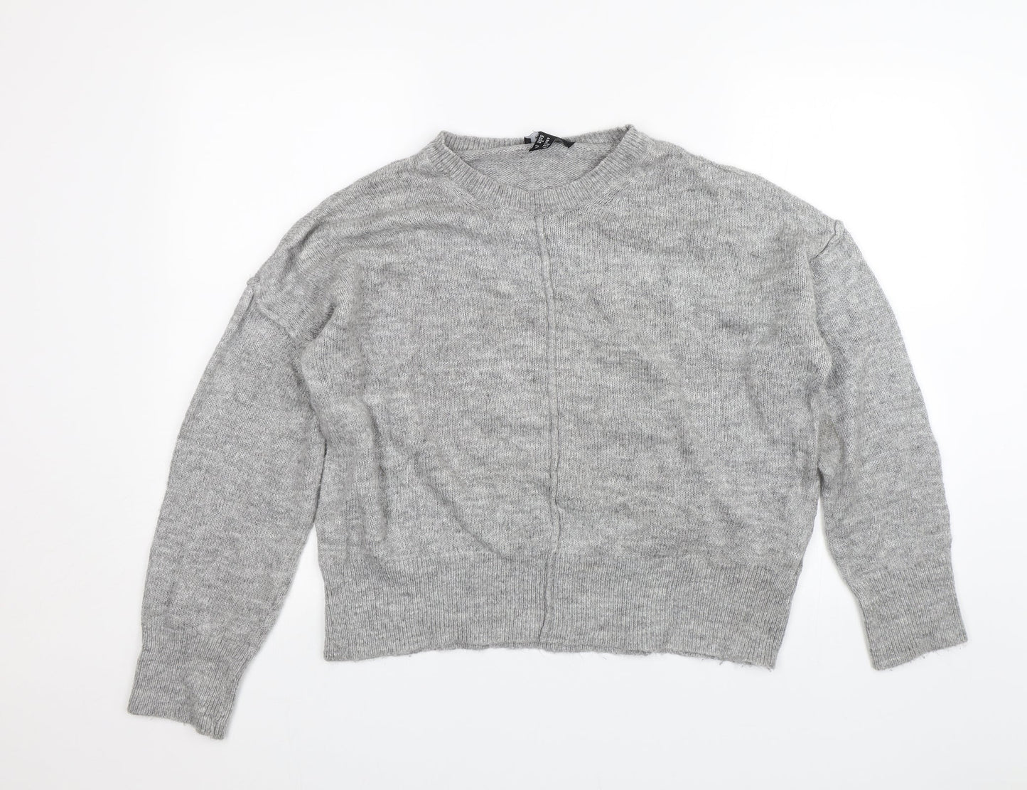 New Look Womens Grey   Pullover Jumper Size M