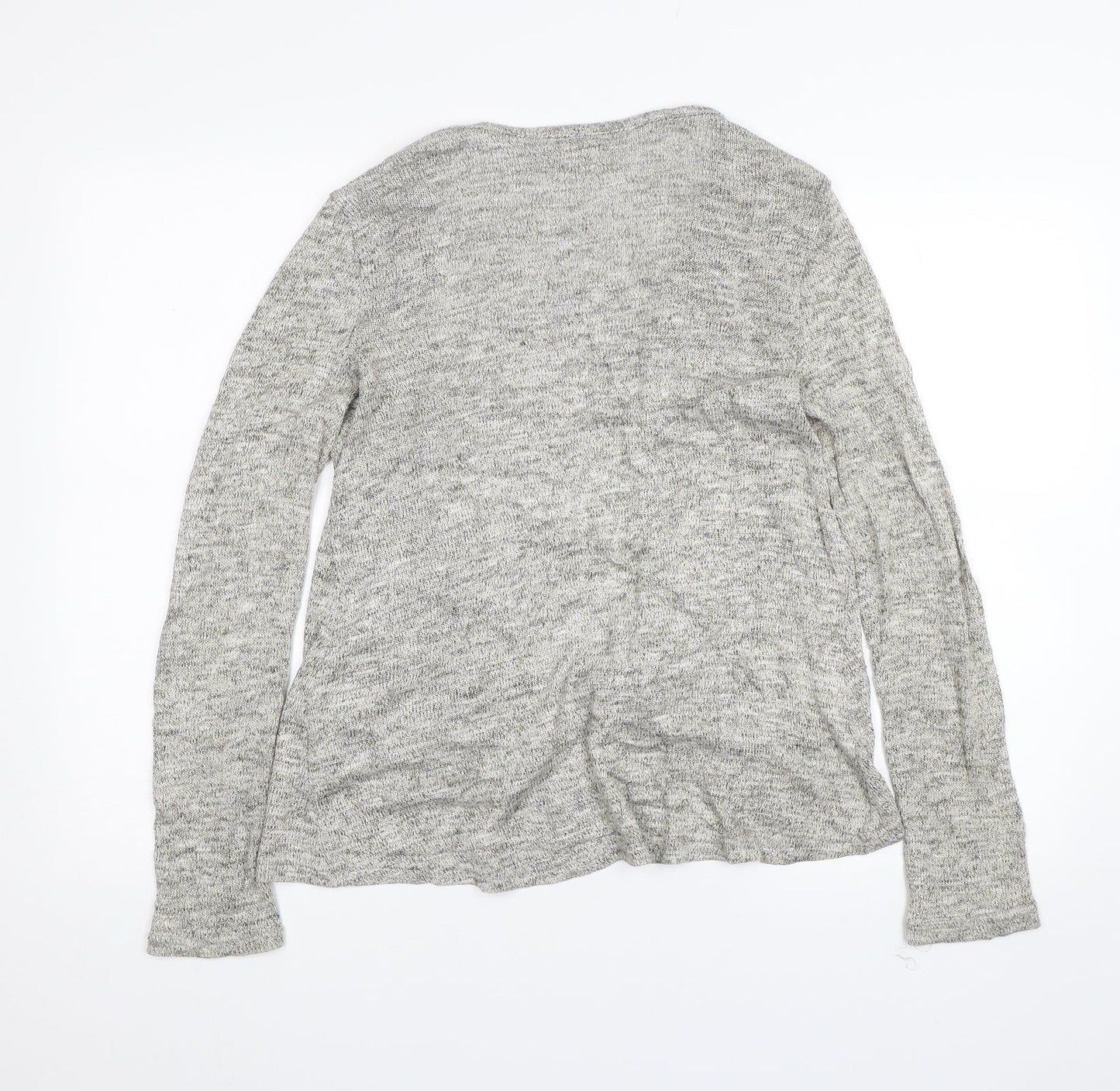 New Look Womens Grey   Cardigan Jumper Size 8