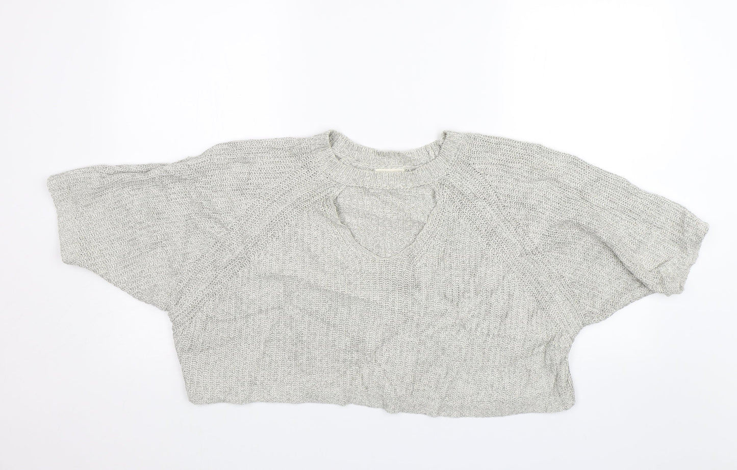 Silence + Noise Womens Grey   Pullover Jumper Size L