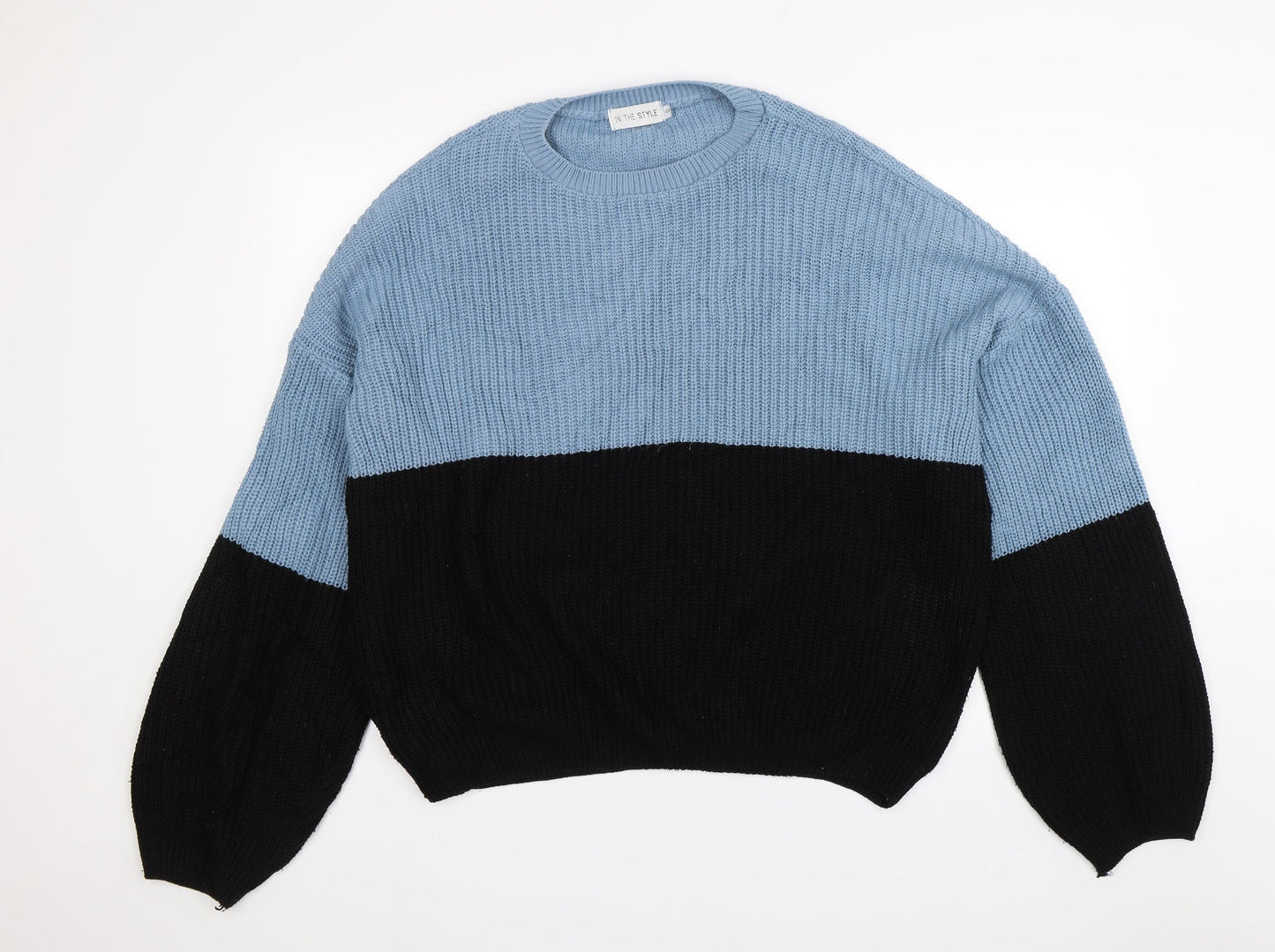 In the Style Womens Blue   Pullover Jumper Size 6