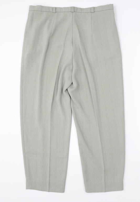 Gabler Womens Green   Dress Pants Trousers Size 20 L22 in