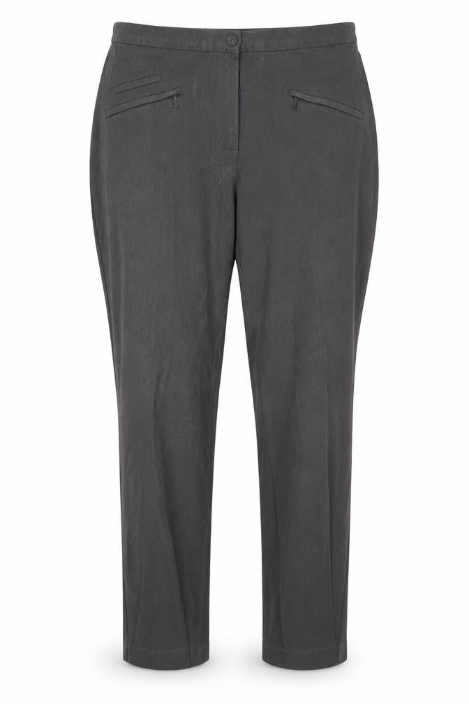M&S Womens Grey   Dress Pants Trousers Size 12 L26 in