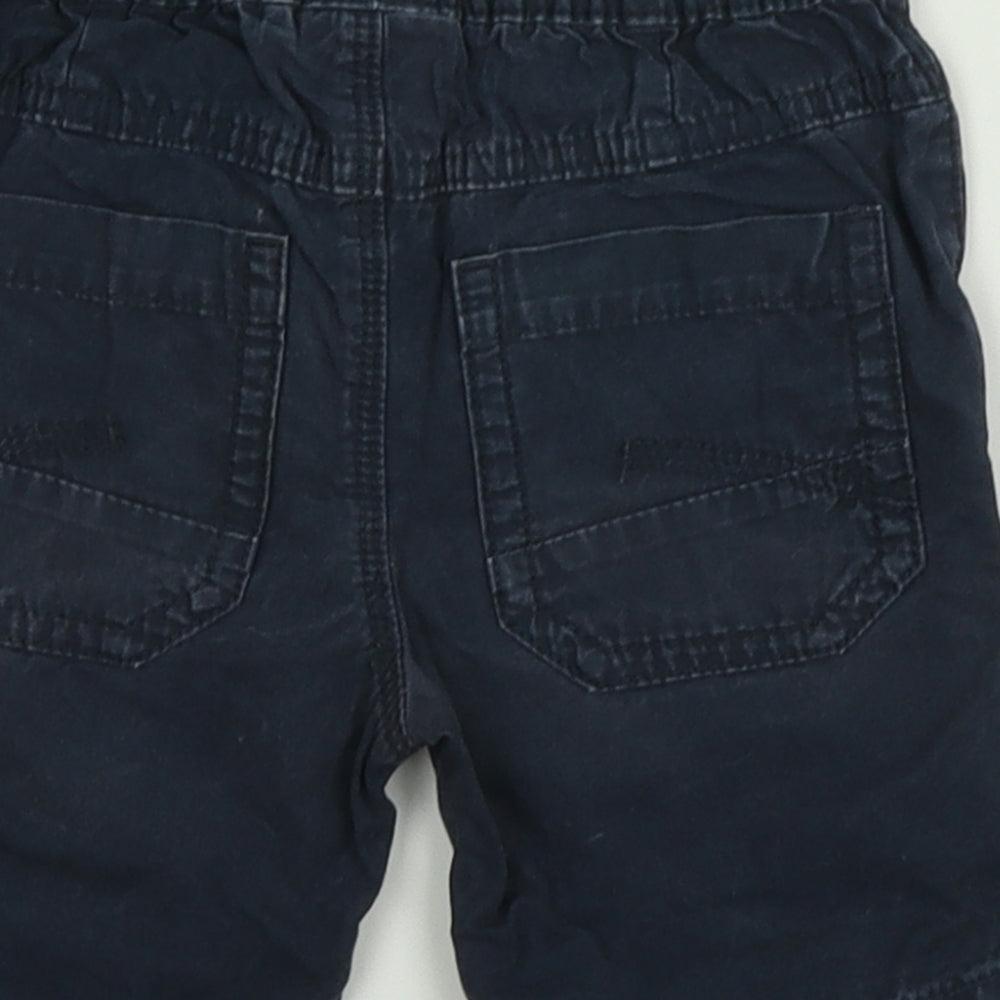 NEXT Boys Blue   Cropped Trousers Size 12-18 Months