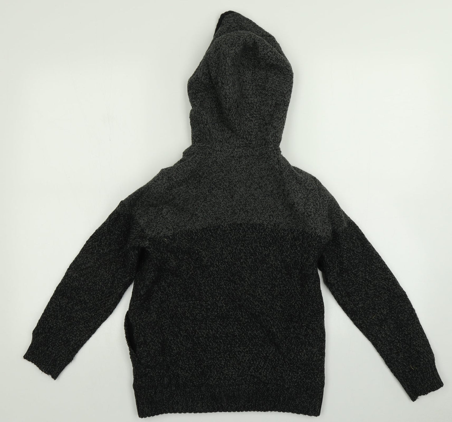 F&F Boys Grey   Full Zip Hoodie Size 9-10 Years