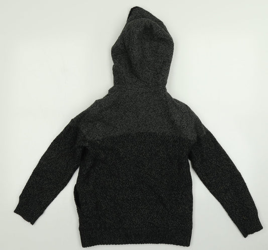 F&F Boys Grey   Full Zip Hoodie Size 9-10 Years