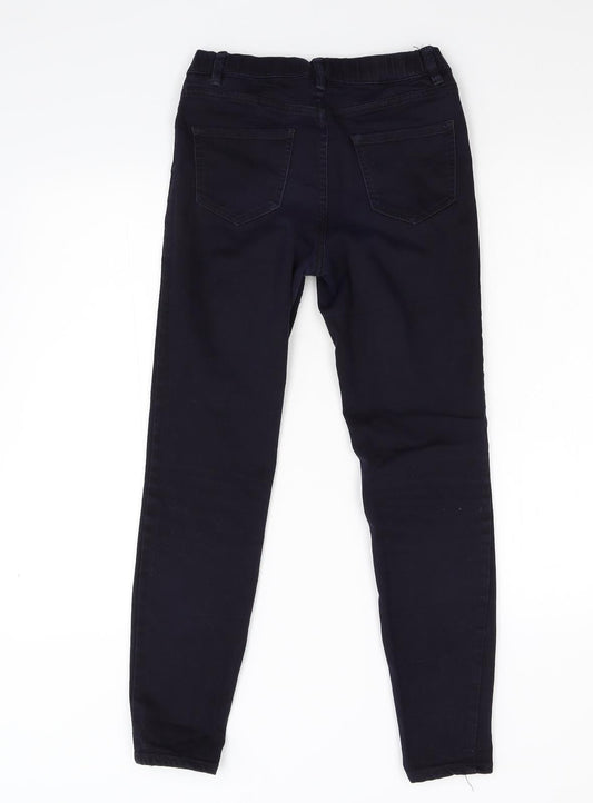 New Look Womens Blue  Denim Skinny Jeans Size 8 L27 in