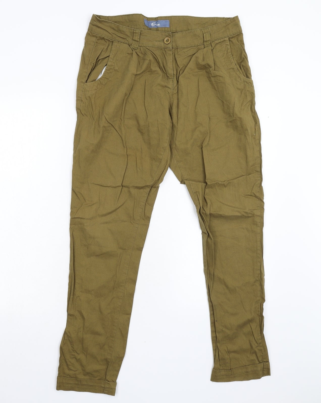 Evie Womens Brown   Trousers  Size 10 L30 in