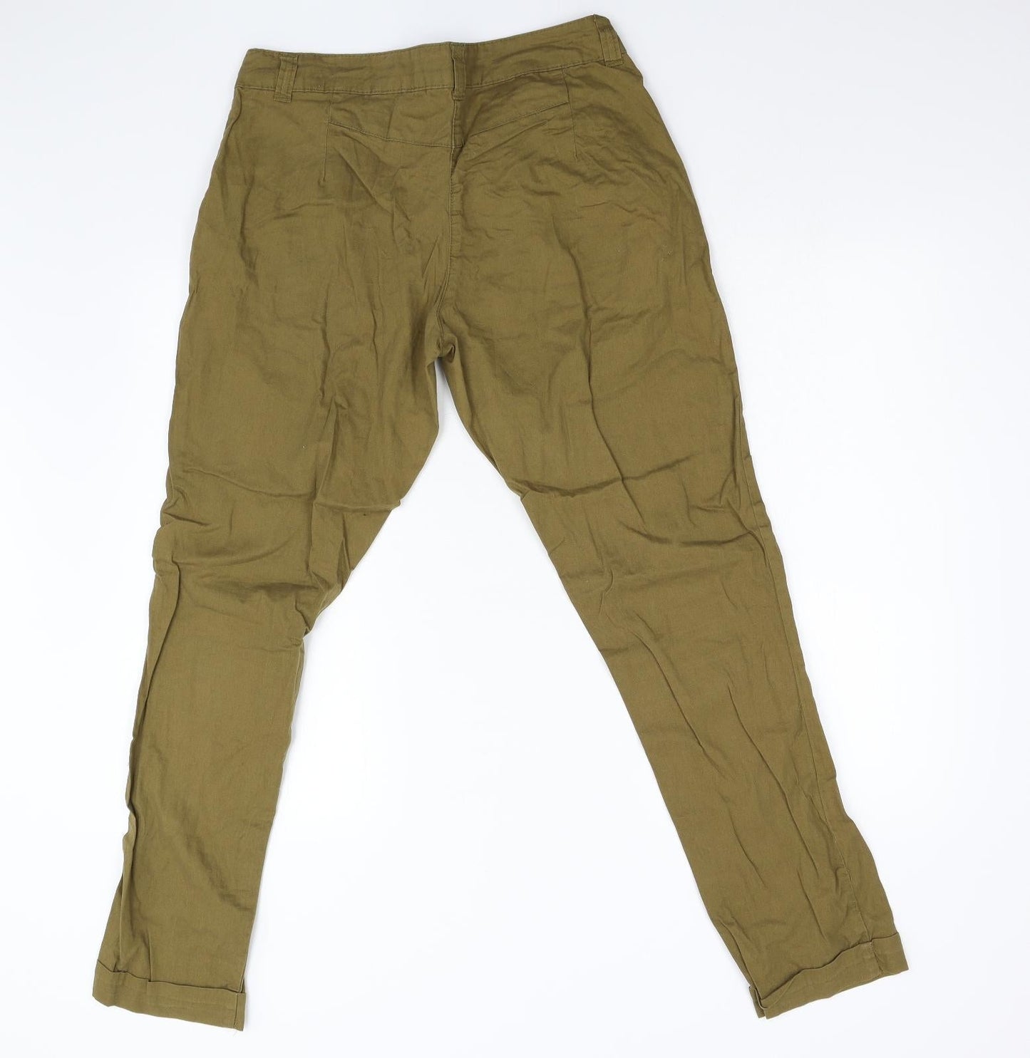 Evie Womens Brown   Trousers  Size 10 L30 in