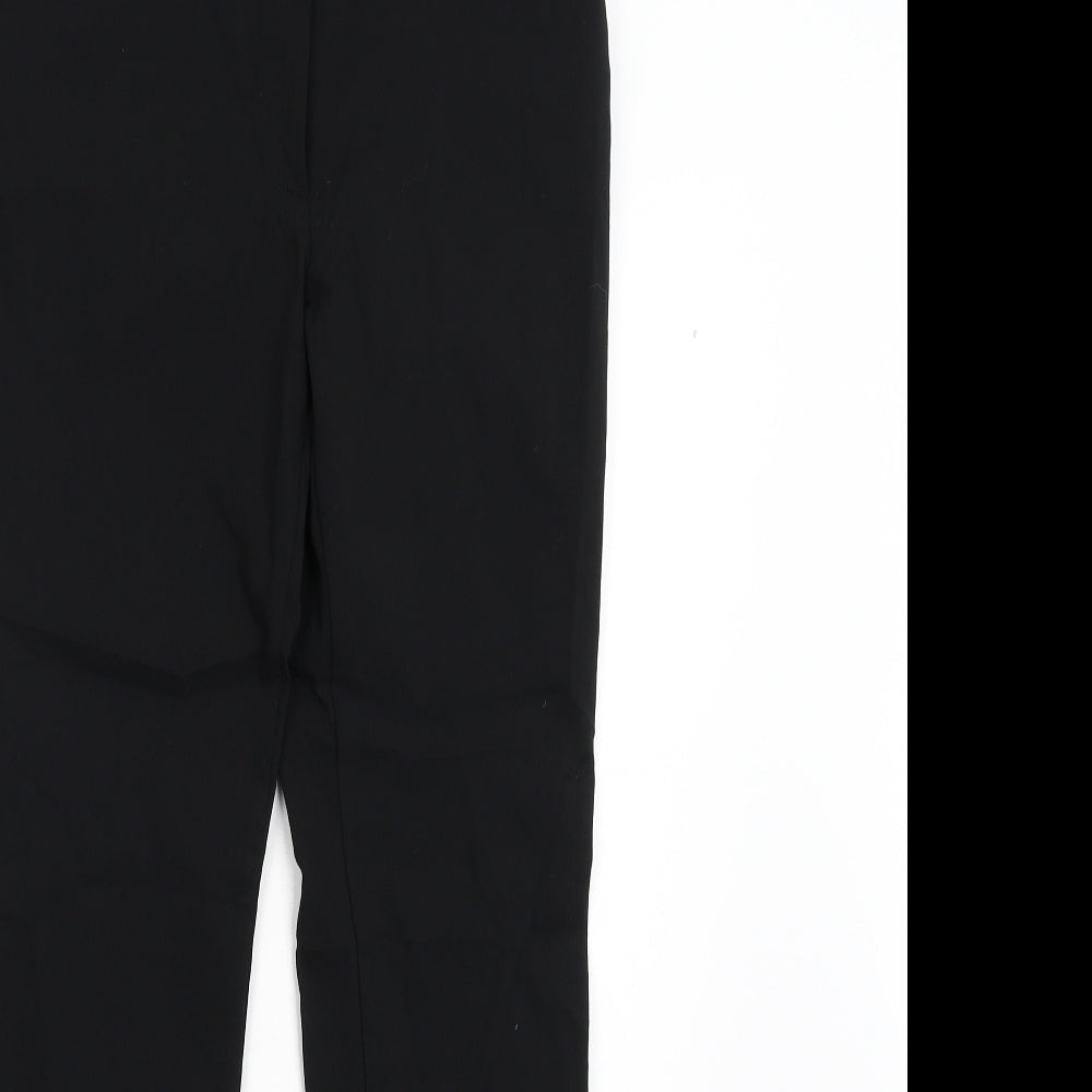 MNG Womens Black   Trousers  Size 10 L28 in
