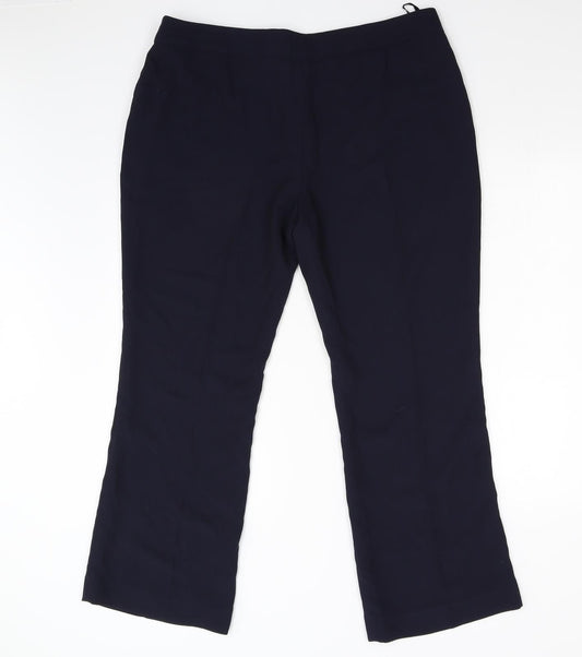 Skopes Womens Blue   Trousers  Size 18 L28 in