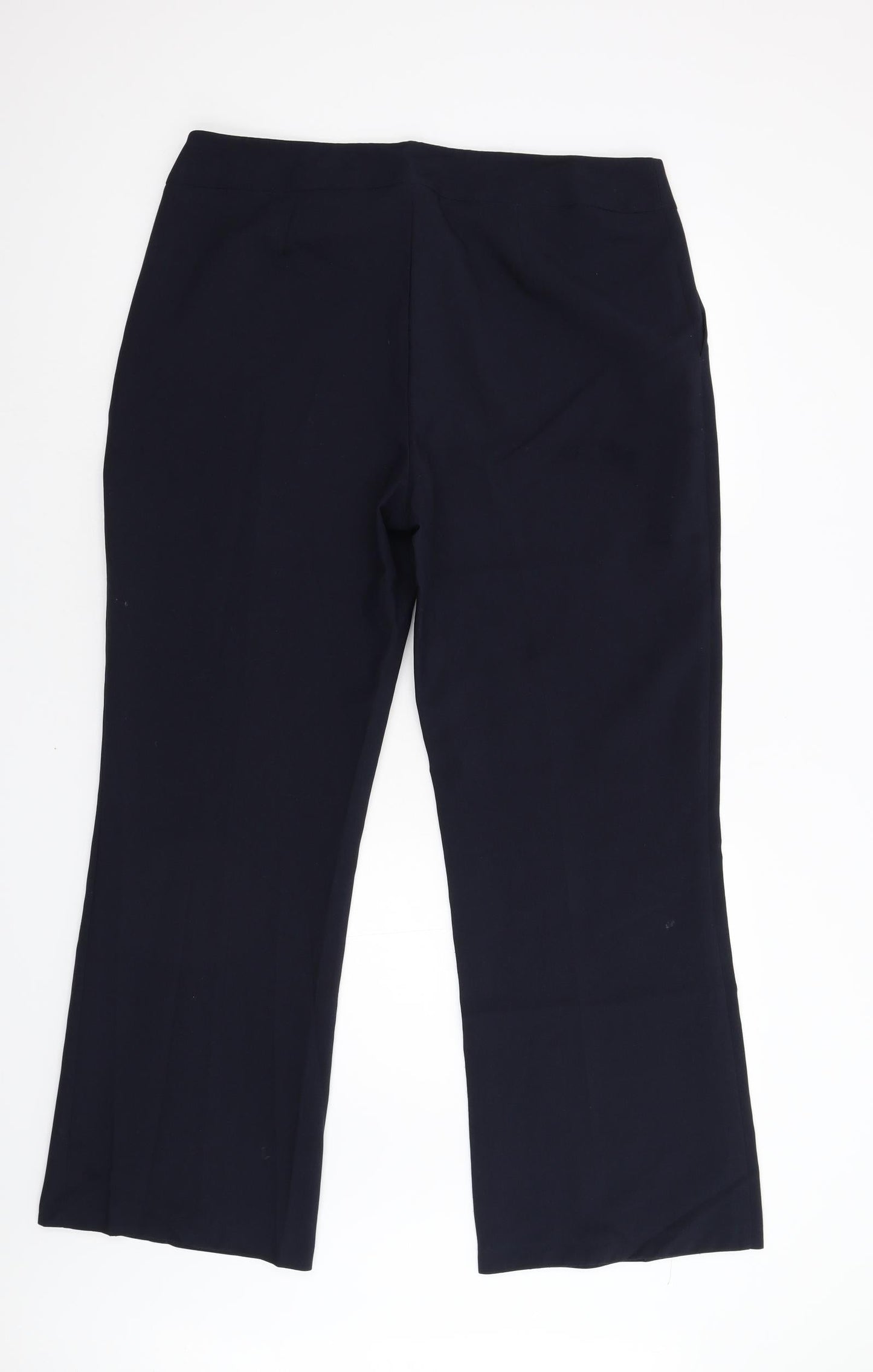 Evie Womens Blue   Trousers  Size 16 L31 in