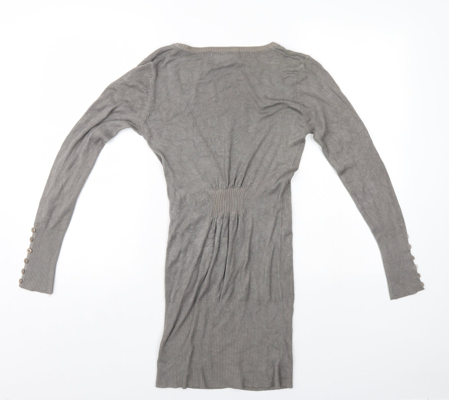 By Laetitia Womens Beige   Cardigan Jumper   - By Laetitia - Longline Cardigan