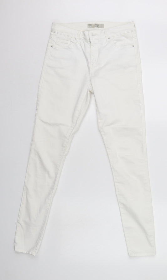 Topshop Mens Ivory   Skinny Jeans Size 28 in L32 in - Topshop Jeans