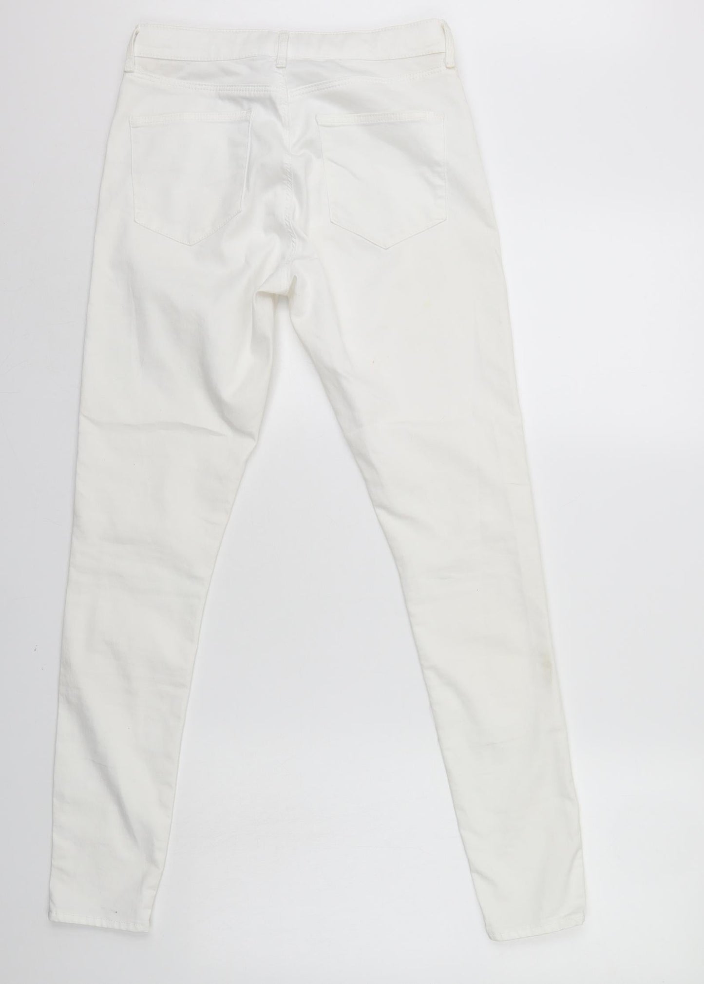 Topshop Mens Ivory   Skinny Jeans Size 28 in L32 in - Topshop Jeans