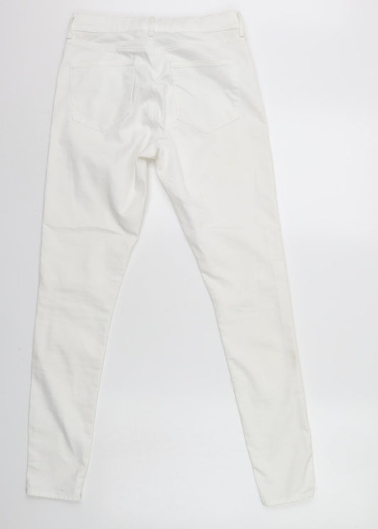 Topshop Mens Ivory   Skinny Jeans Size 28 in L32 in - Topshop Jeans