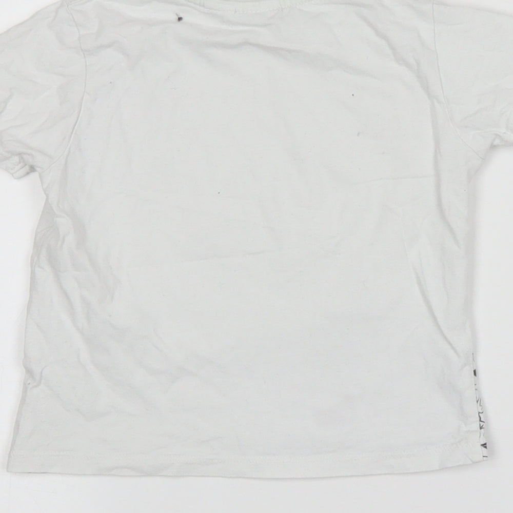 Preworn  White   Basic T-Shirt Size 18-24 Months  - Toy Story