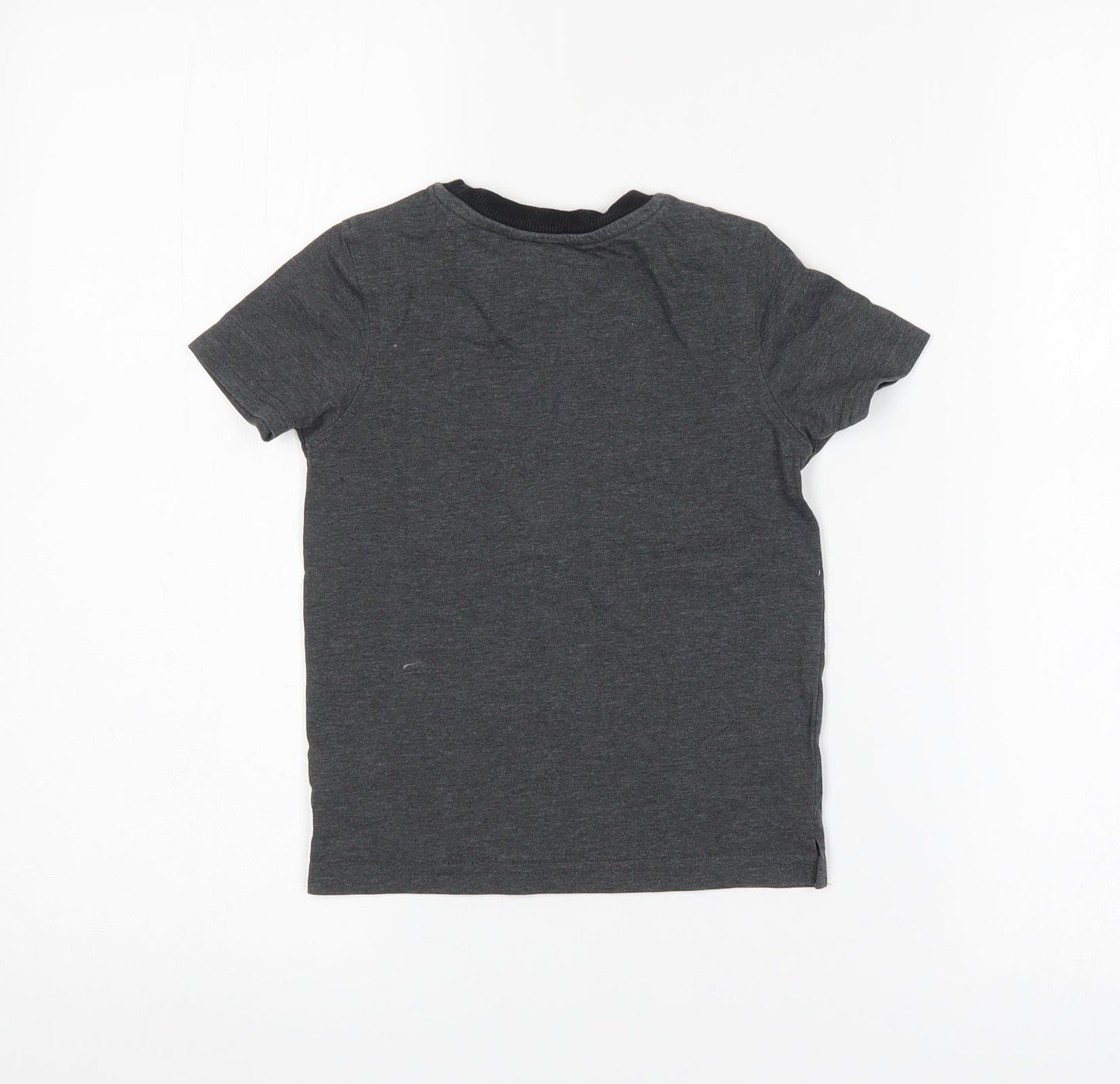 George Boys Grey   Basic T-Shirt Size 3-4 Years  - Cool Dude