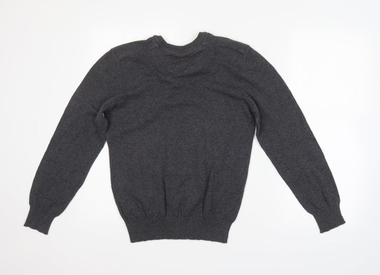 Peacocks Mens Grey   Pullover Jumper Size S