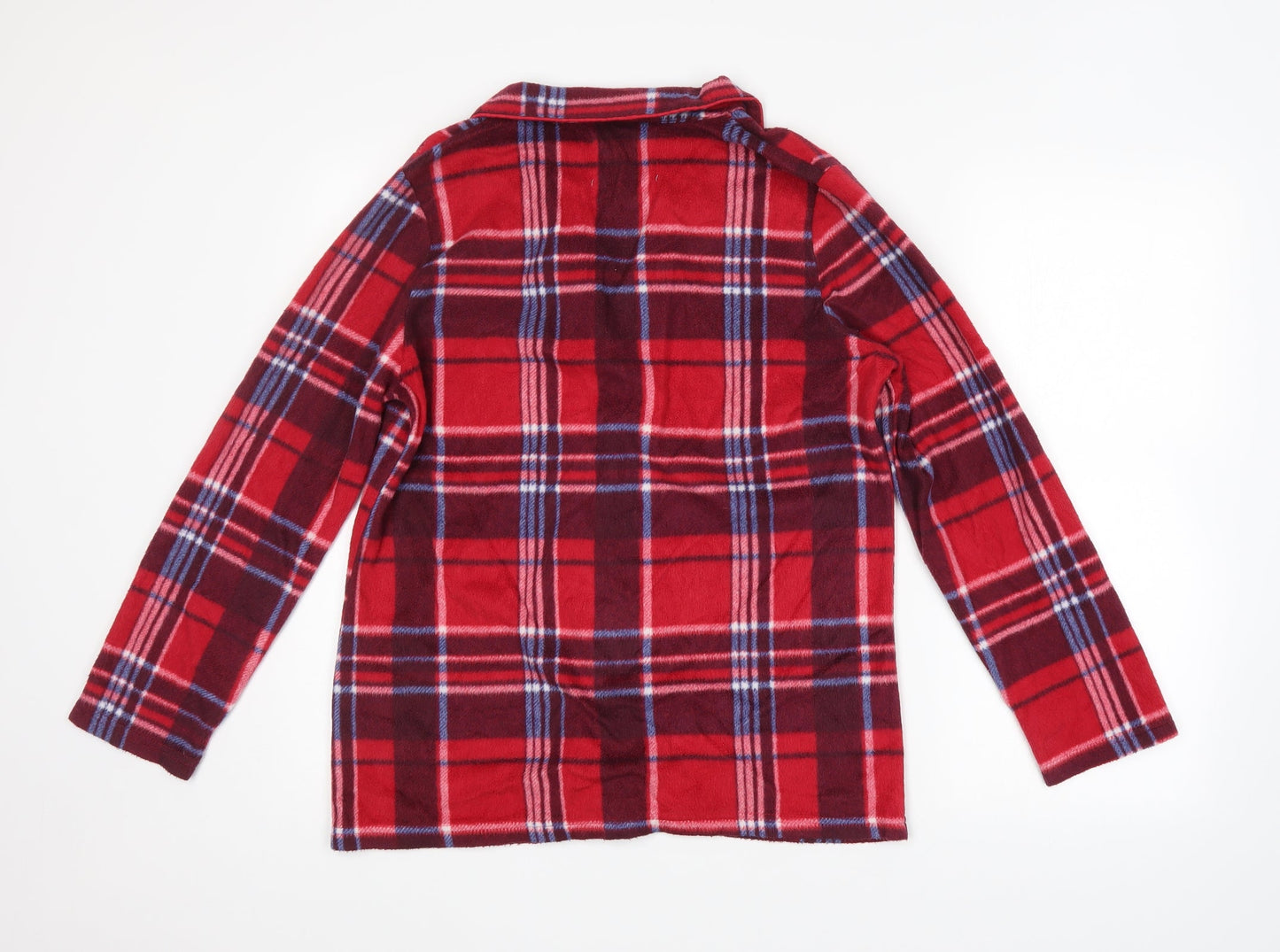 Preworn Womens Red Plaid   Nightshirt Size 14