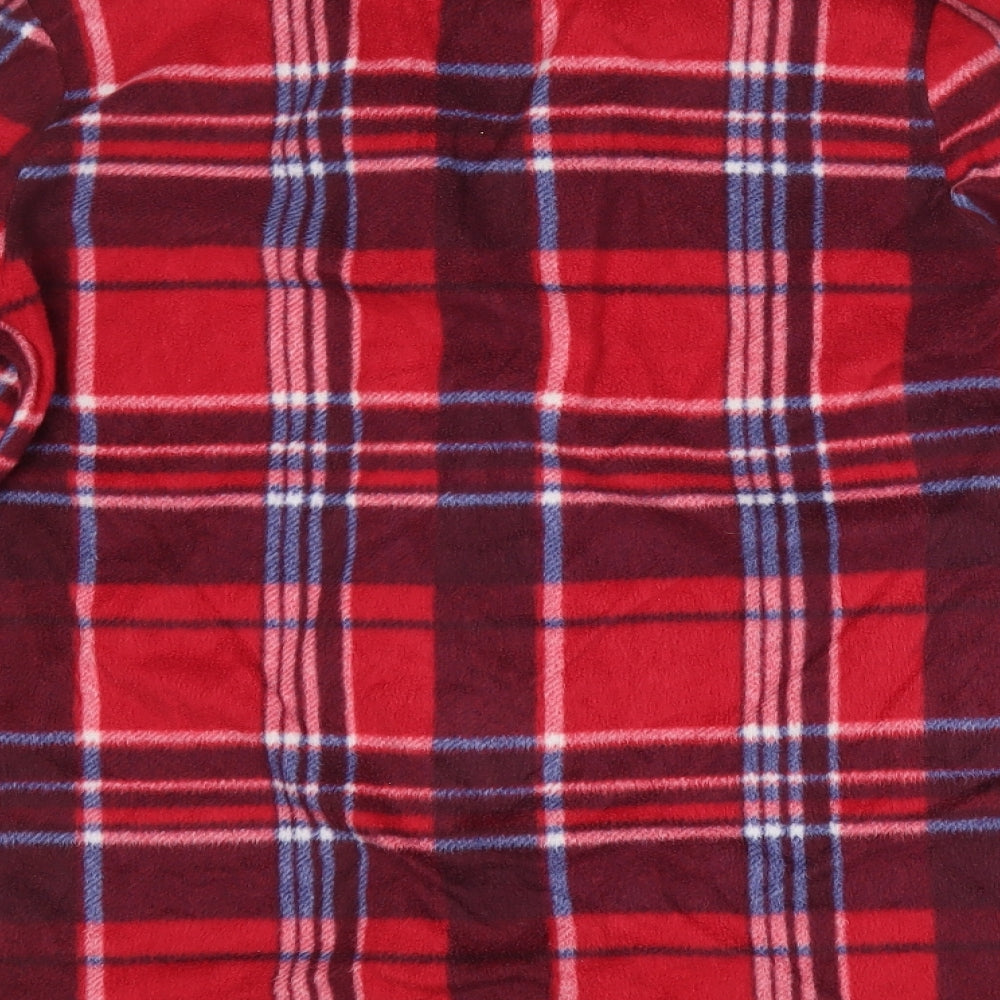 Preworn Womens Red Plaid   Nightshirt Size 14