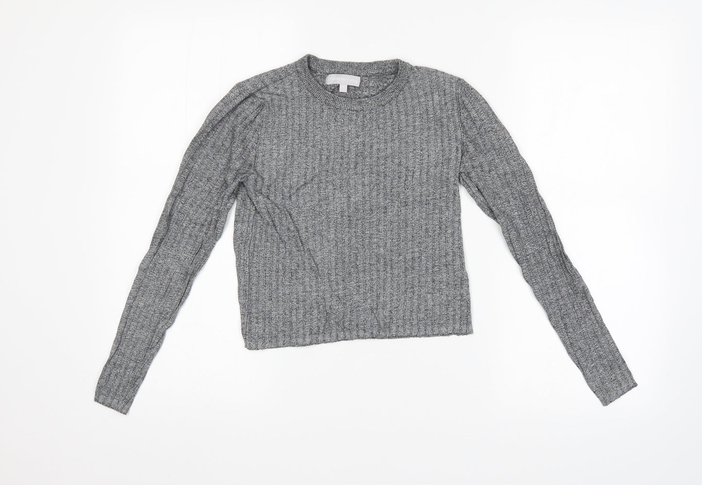 Redherring Womens Grey Striped  Pullover Jumper Size 8