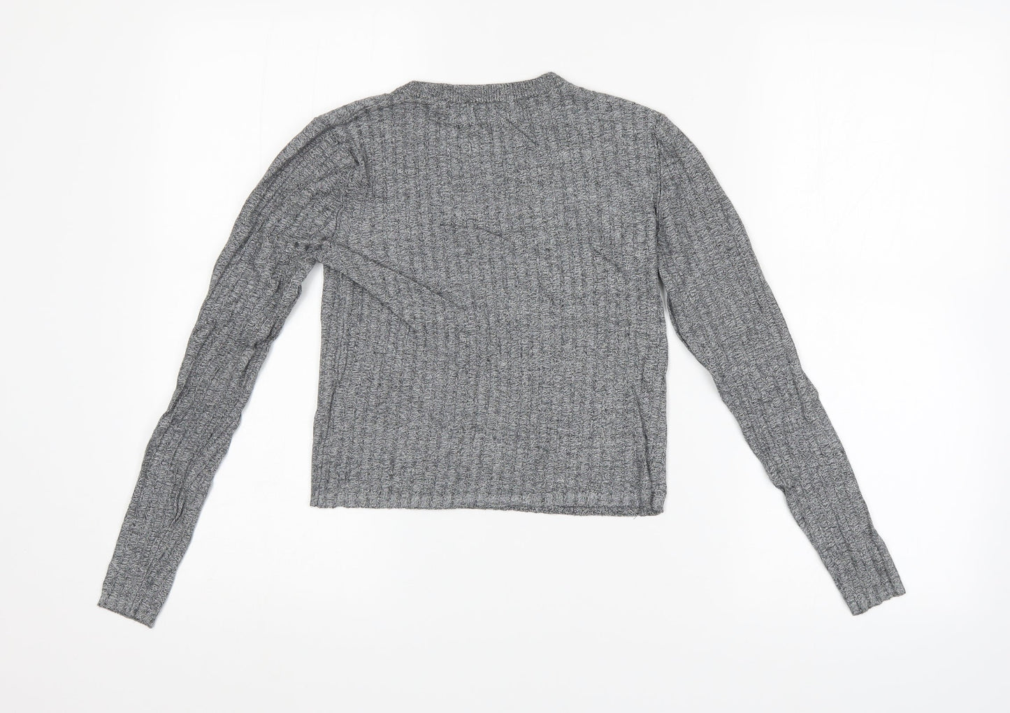 Redherring Womens Grey Striped  Pullover Jumper Size 8