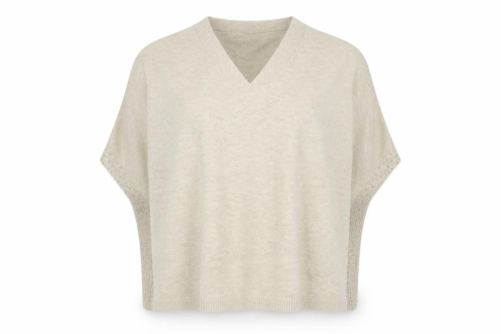 NEXT Womens Beige   Wrap Jumper Size 8