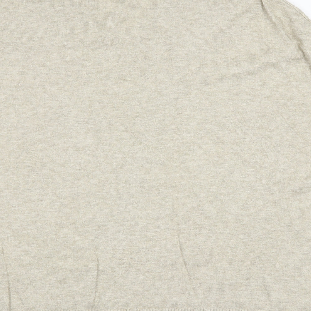 NEXT Womens Beige   Wrap Jumper Size 8