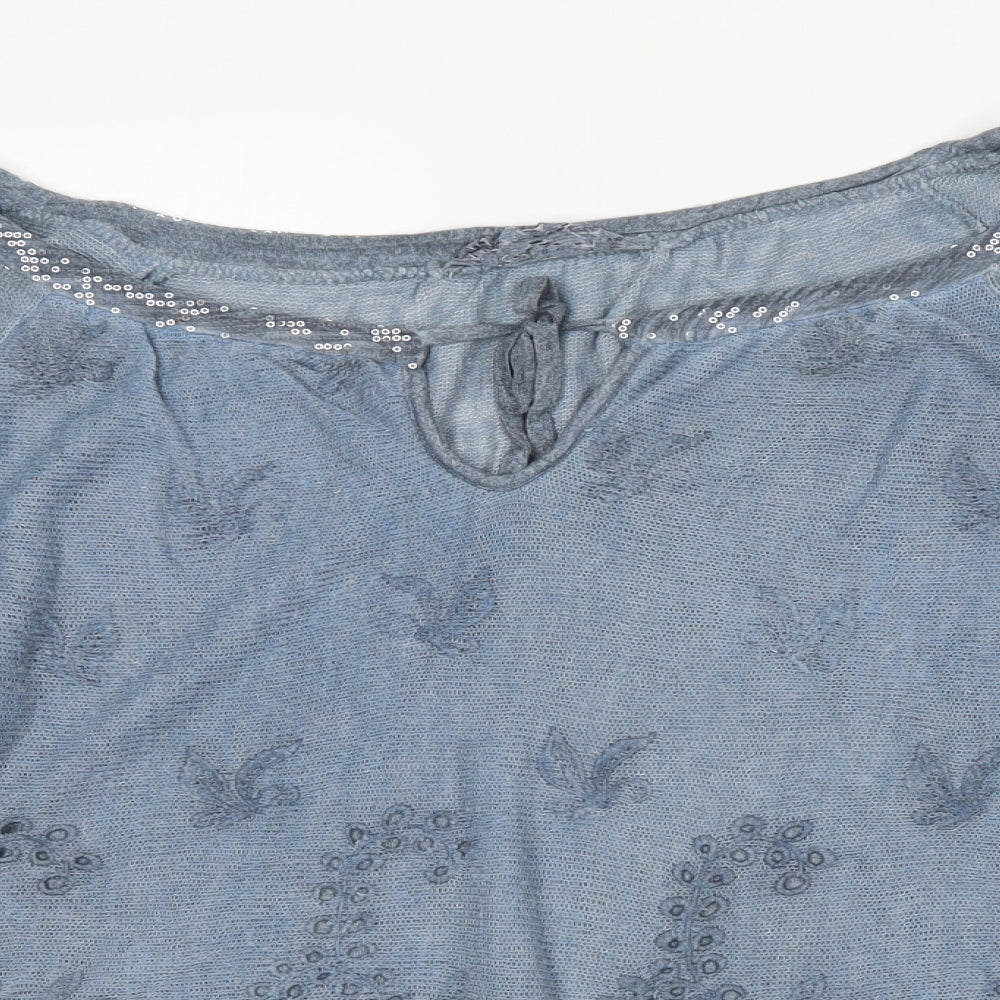 Preworn Womens Blue   Pullover Jumper
