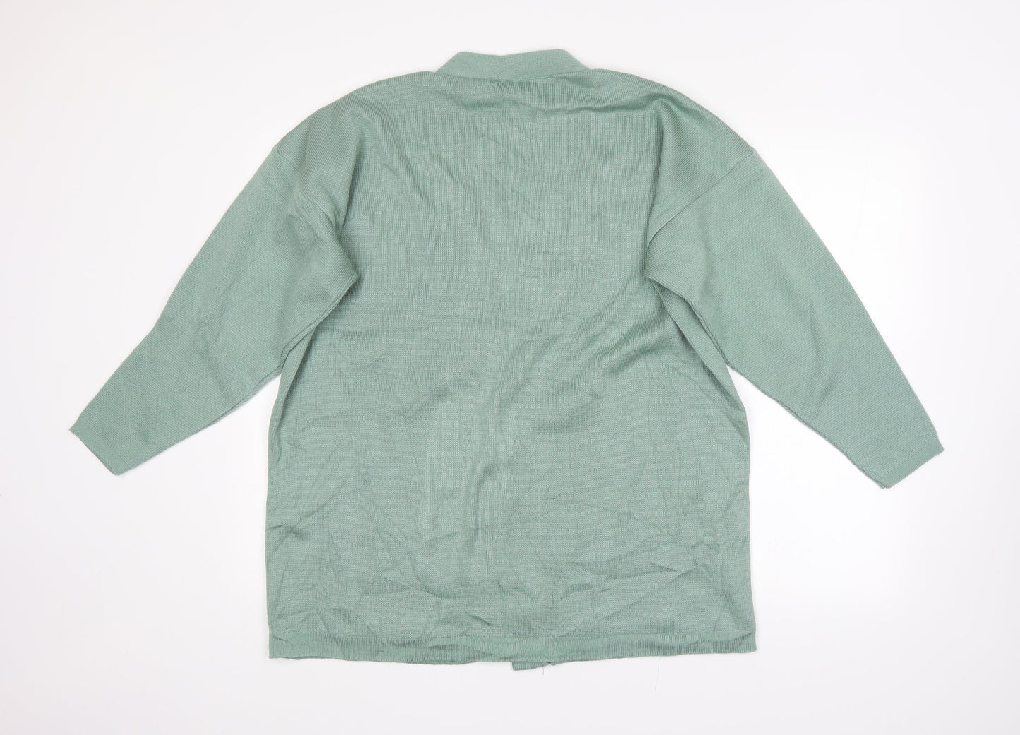 Preworn Womens Green   Cardigan Jumper